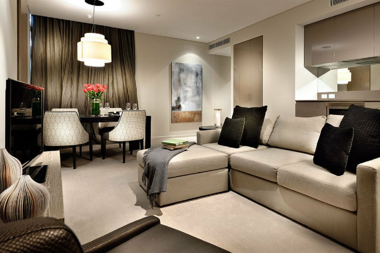 Fraser Suites Perth Kültér fotó A living room